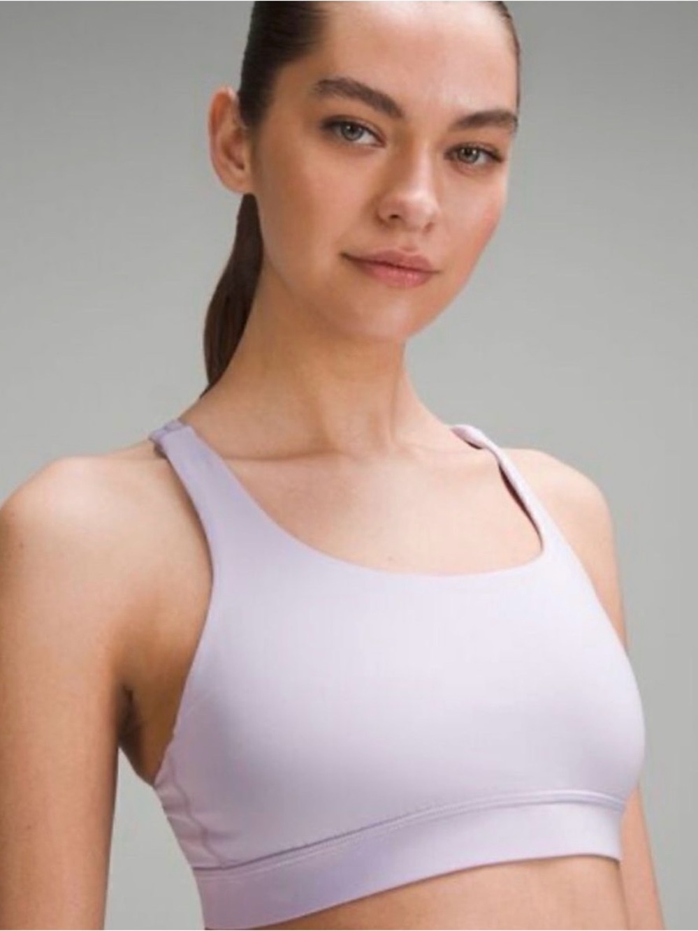 lululemon Energy Bra In LILAC ETHER